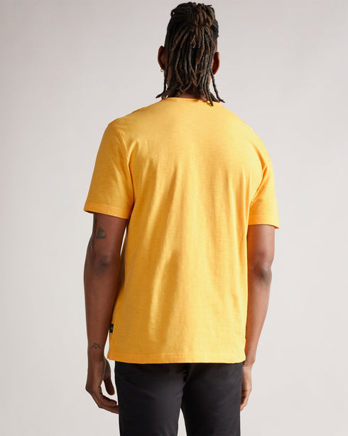 LINVER-Tops-Short Sleeve T Shirt You Can Never Have Enough Tees, And Linver Is No Exception. With Its Classic Shape, This Cotton T-Shirt Is Perfect For Layering, And The Embroidered Magnolia Motif Keeps It Refined Enough To Wear Alone With Just A Pair Of Shorts And Sneakers On Warmer Days.- Ted Baker Romania